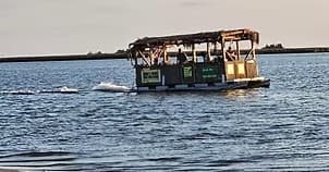 Tiki Cruise on the Little Annemessex River — Private Tiki Boat from Somers Cove Marina