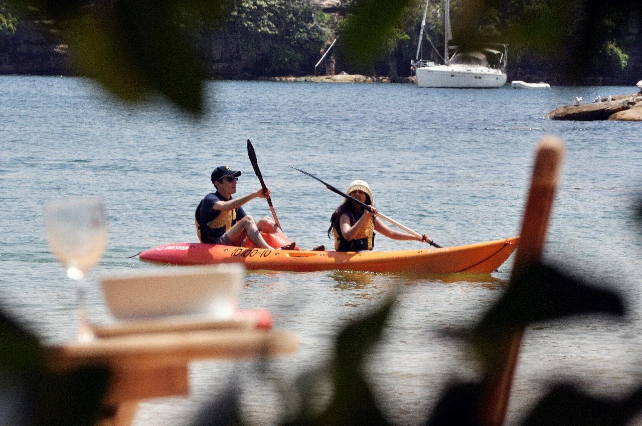 Water Activities & Manly Kayak Centre: Romantic Proposal on Secluded Beach