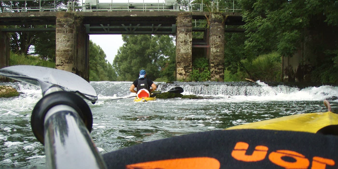 Kayaking on the Bega River with Rio Negro Kanu- und Outdoorevents GmbH in Bad Salzuflen