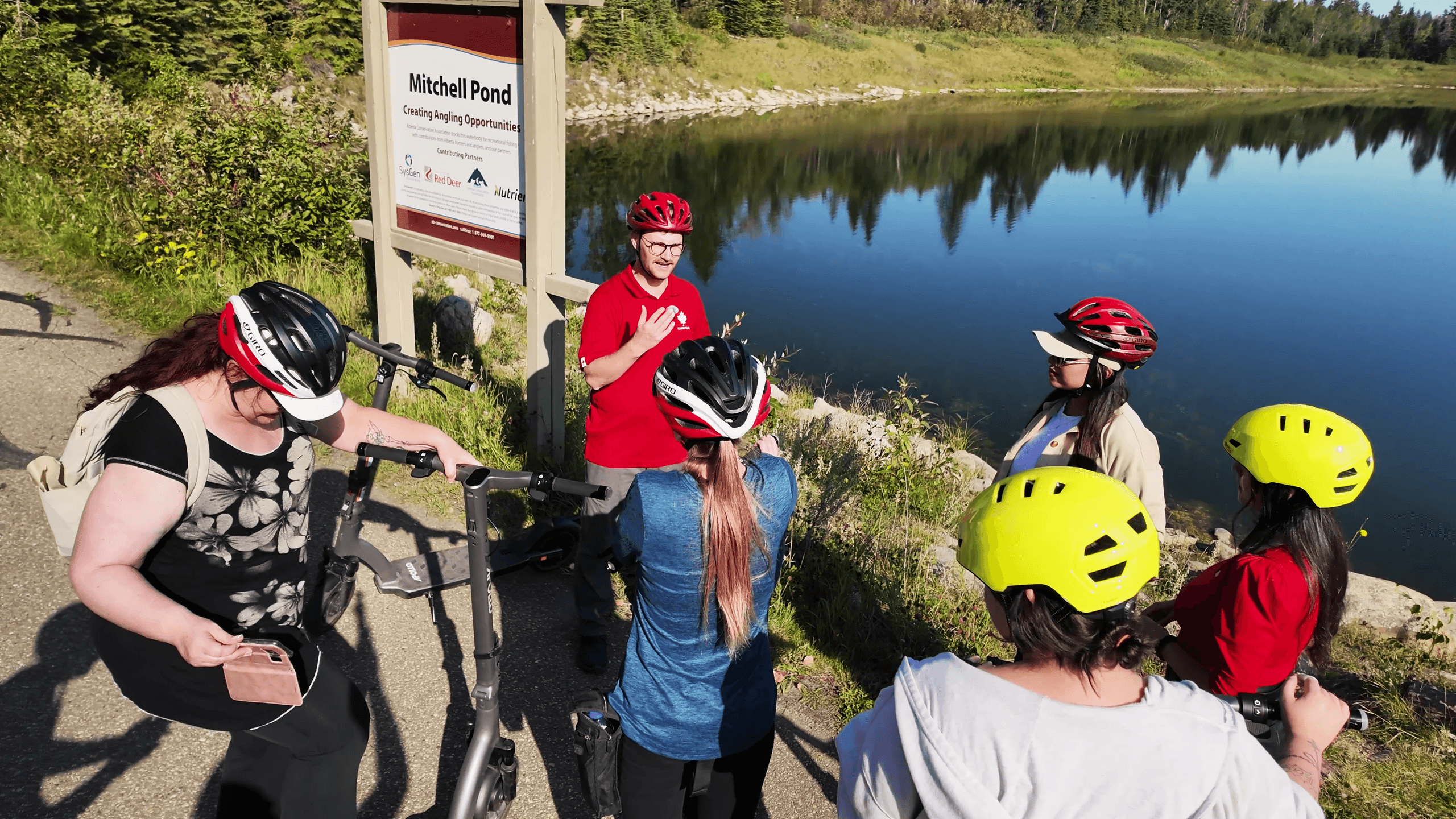 Red Deer River Scooter Tour: 2-Hour City Ride in Calgary photo 3