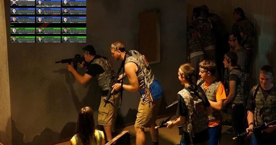 Land Adventures at MazeWood Laser Tag in State
