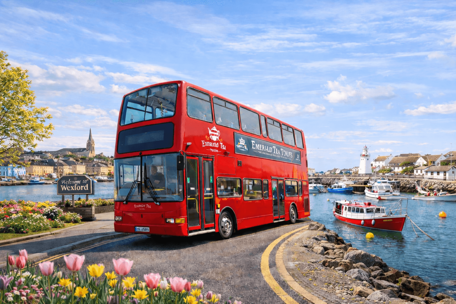 Spring Afternoon Tea Cruise Aboard Lady Patricia — Wexford Coastal Tea Tour
