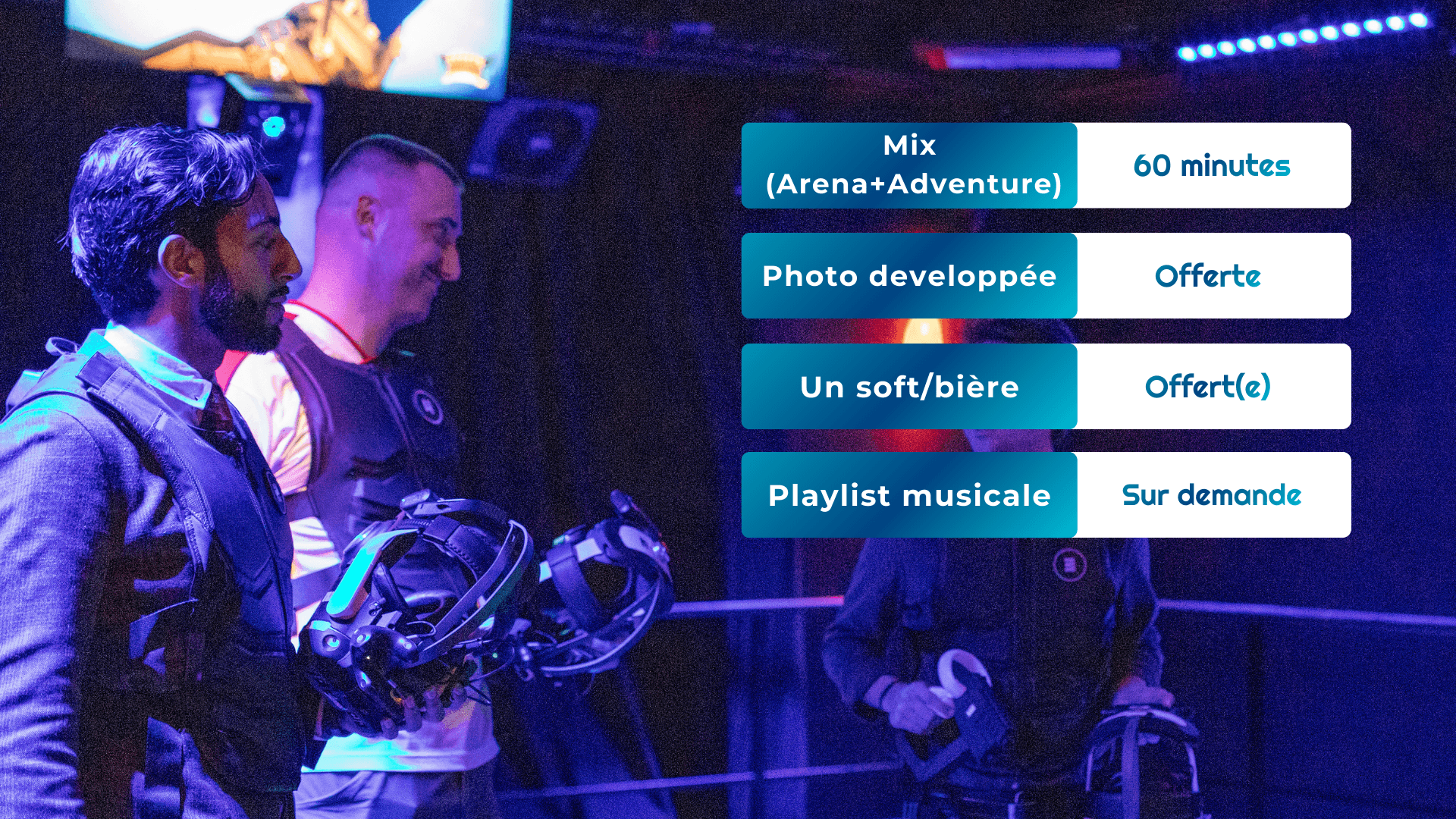 EVG "Fracasse toi" VR Arena: 60-Minute 4D Multiplayer Experience in Liège