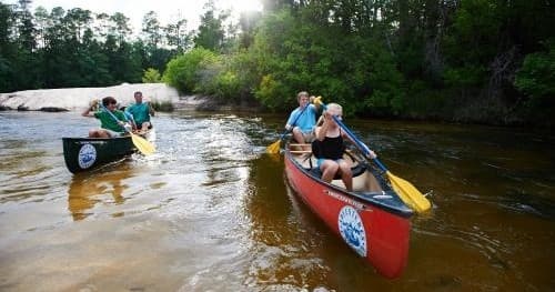Water Activities & Adventures Unlimited: Riverside Sandbar Camping