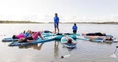 SUP Yoga & Sound Bath on Lake Illawarra: Floating Yoga and Guided SUP Sessions