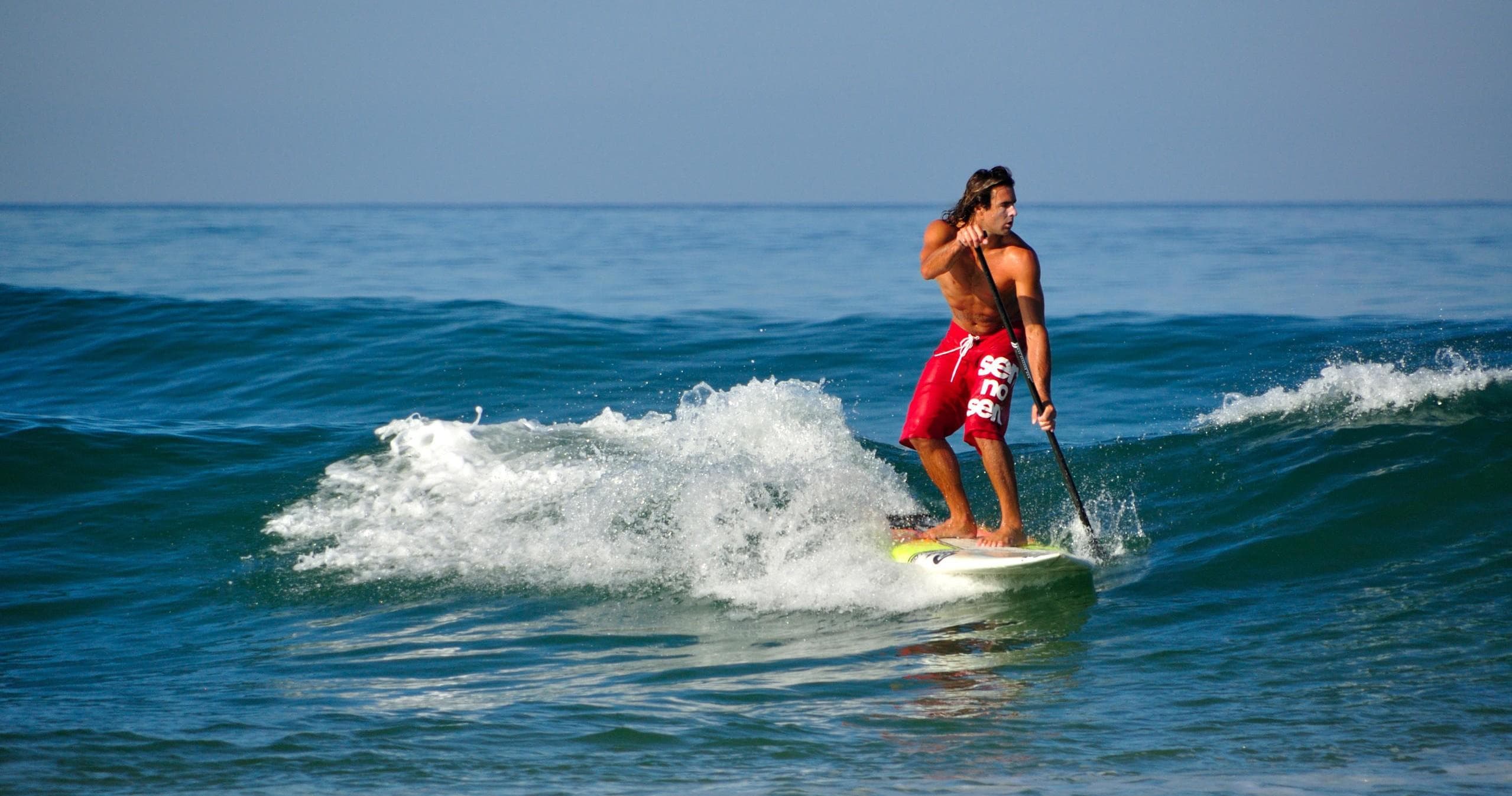 Ride the Waves: SUP Surf Beach Lesson on Folly Beach, South Carolina