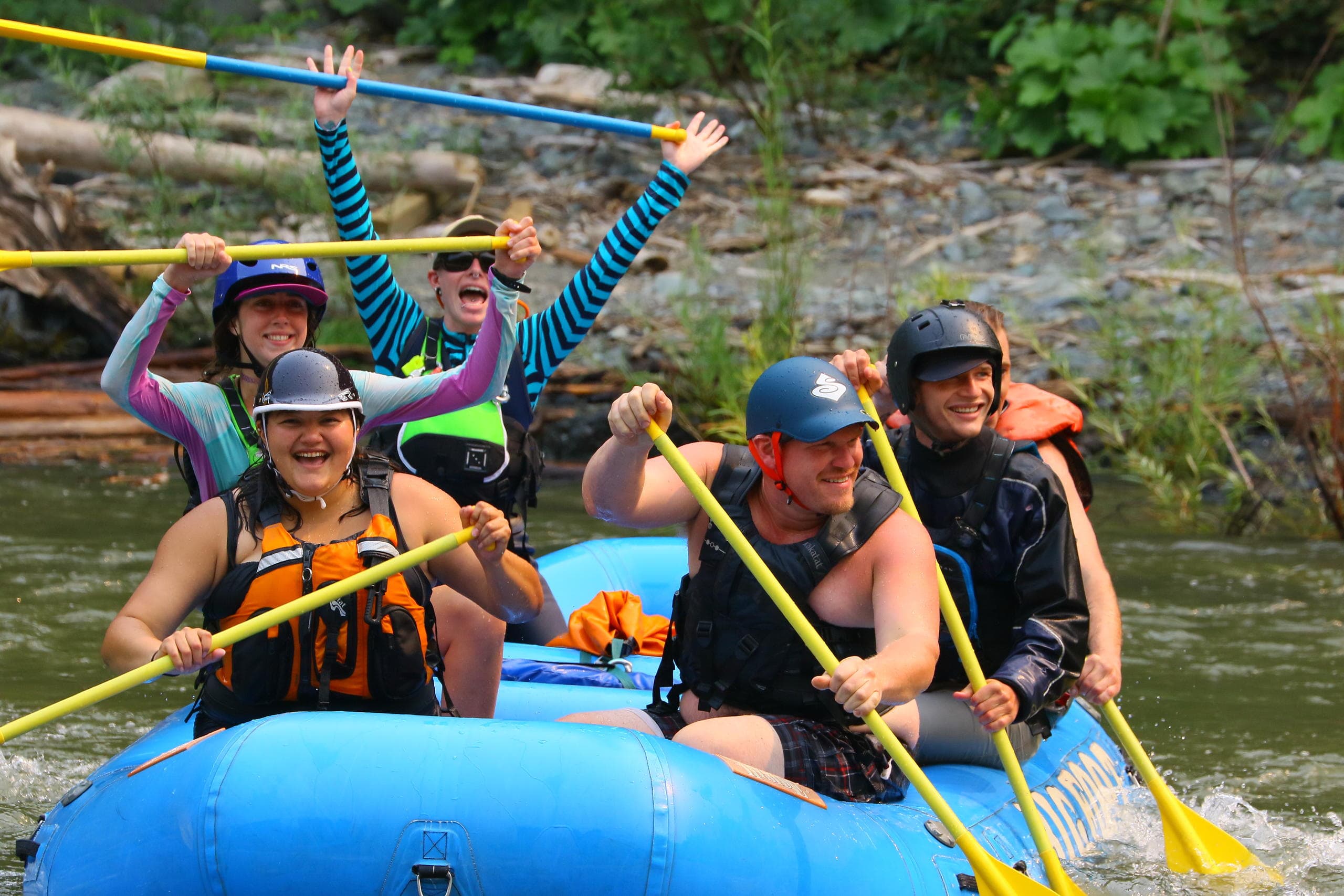 Bigfoot Rafting team