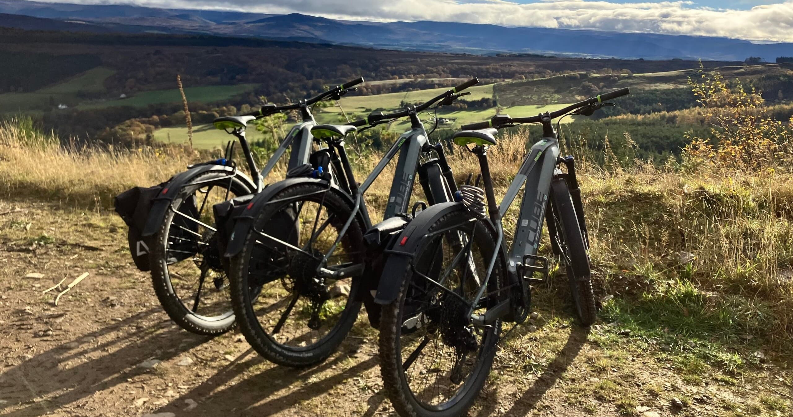 Self-Guided E-Bike Hire on Loch Ness — Cube Reaction Rides from Loch Ness Hub