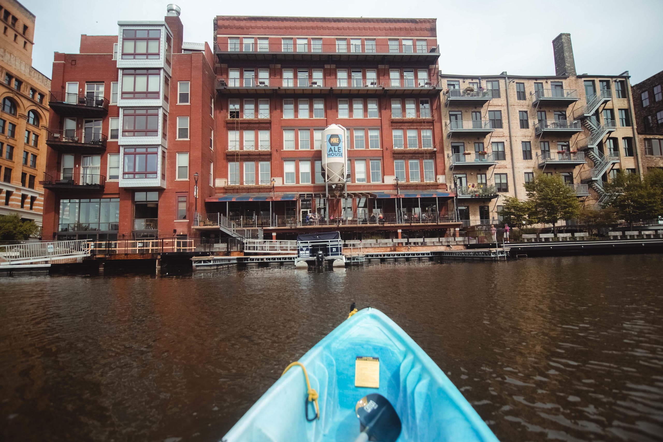 Milwaukee Kayak Tours fleet