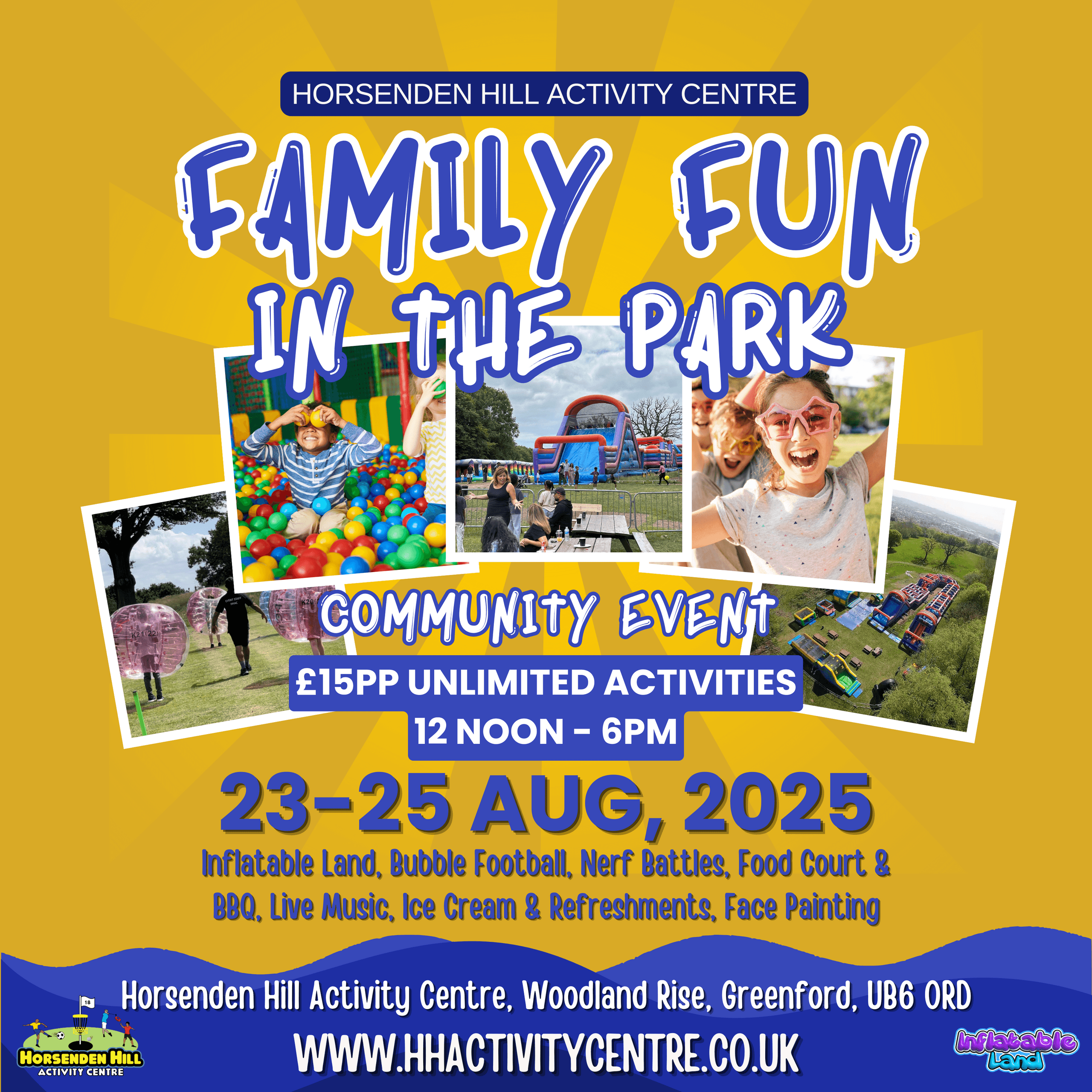 Family Fun & Community Event at Horsenden Hill Activity Centre