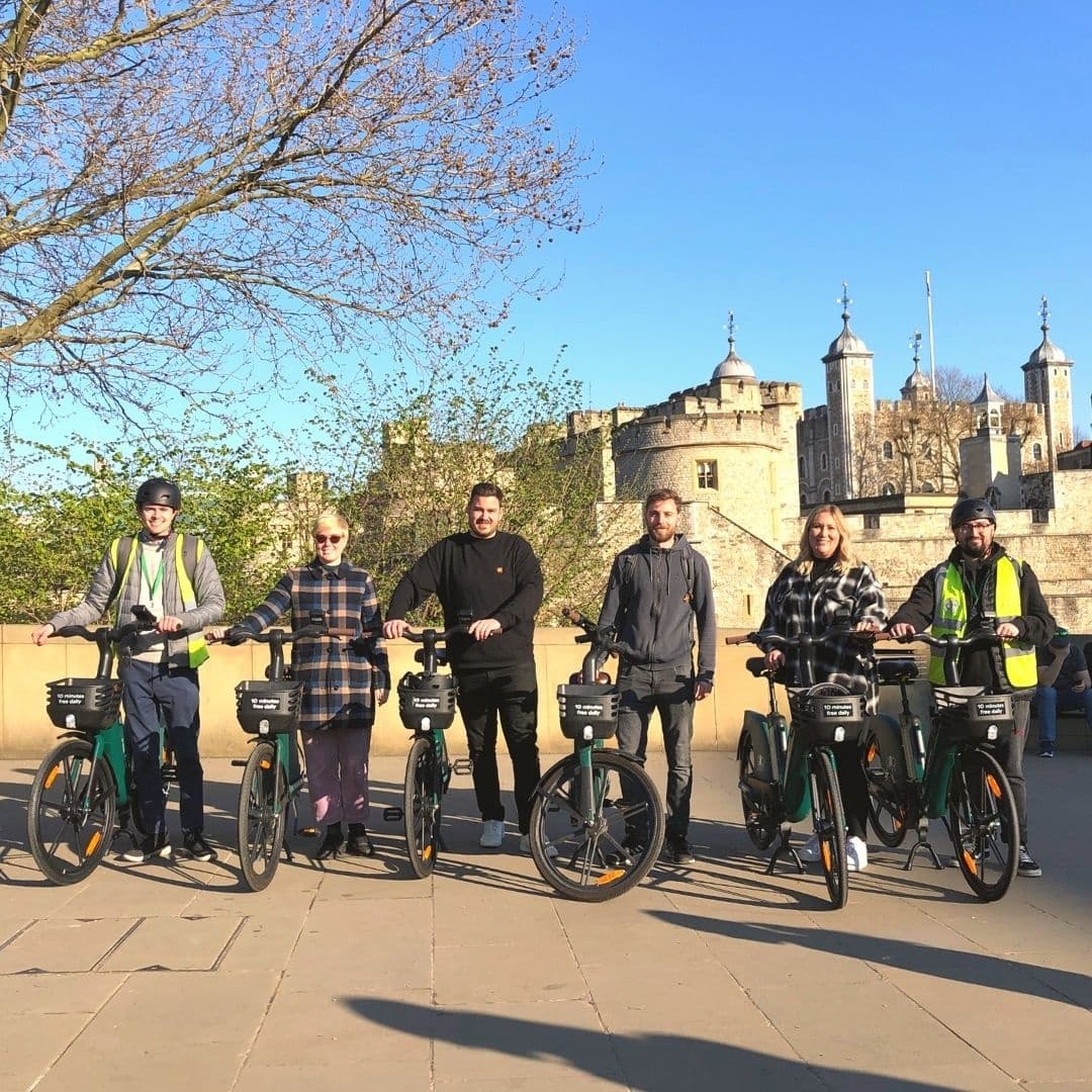 E-Bike Adventures with ScooTours London in Central London