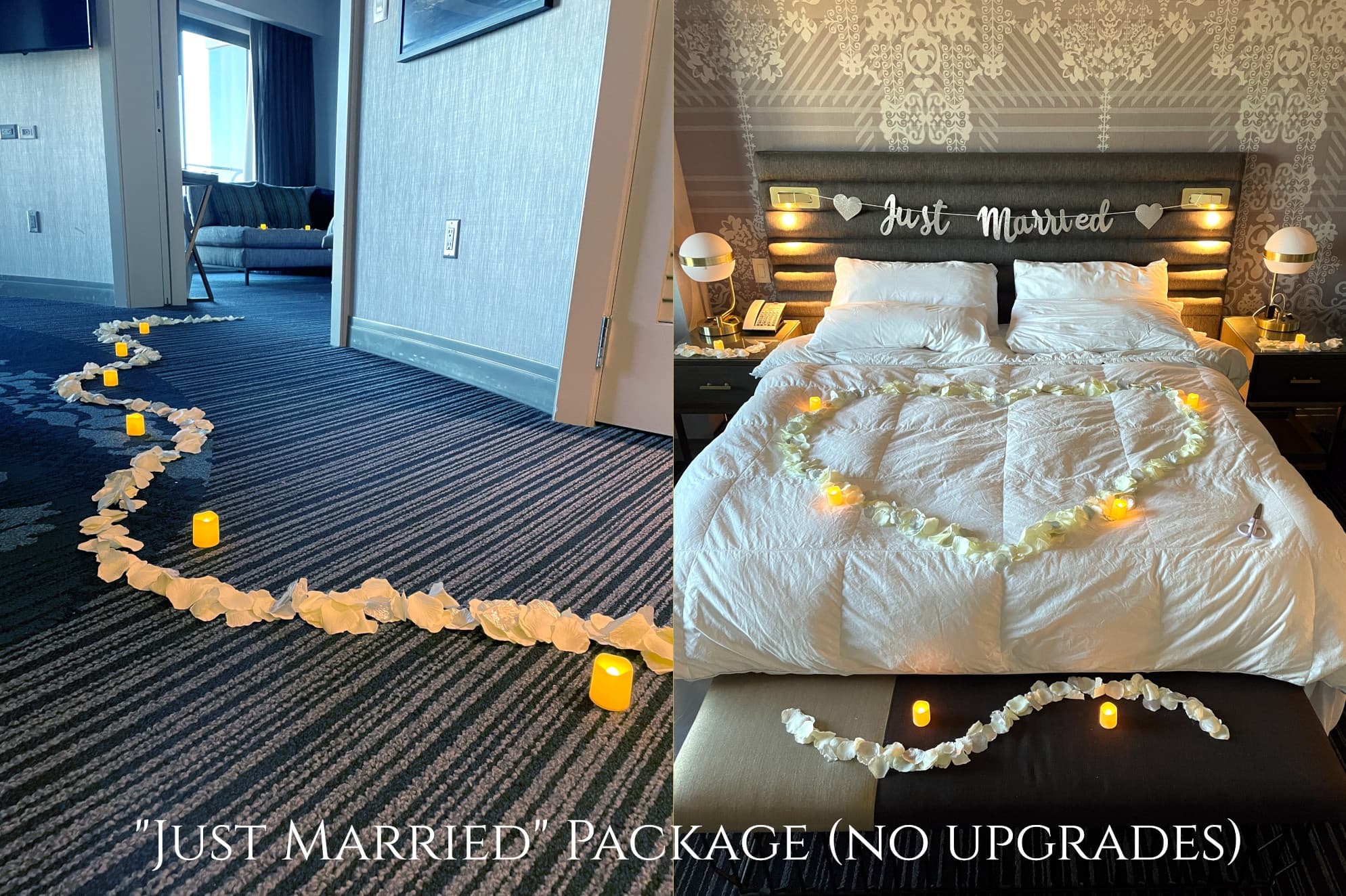 Romantic Just Married Room Decor in Las Vegas, NV