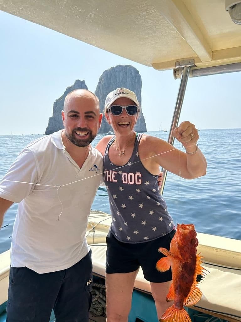 Private Fishing and Tourism in Capri | Fishing in Sorrento | Boat Tour, Food Tour, Private, Water Activities