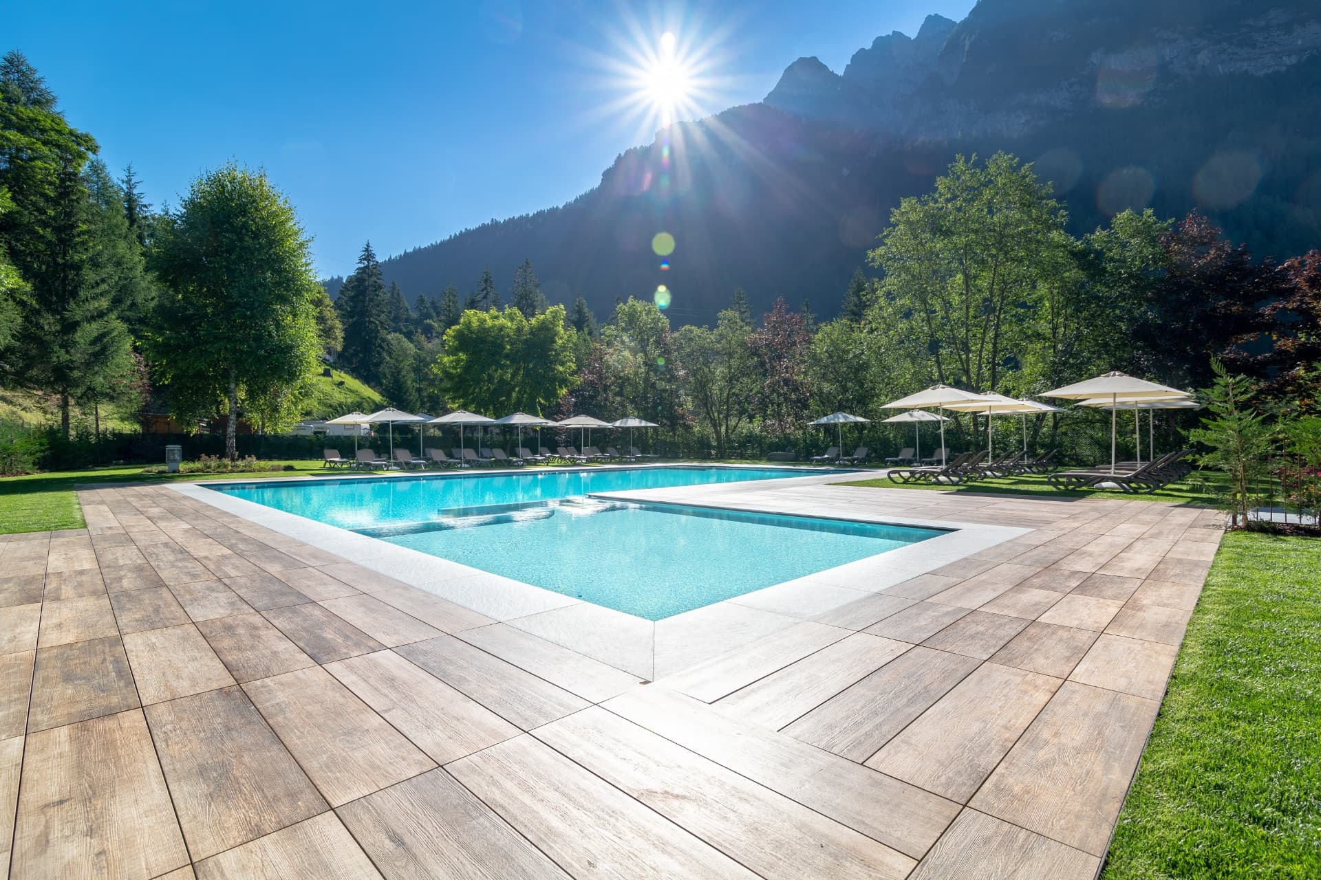 Water Activities at Alleghe Resort Pool Experience