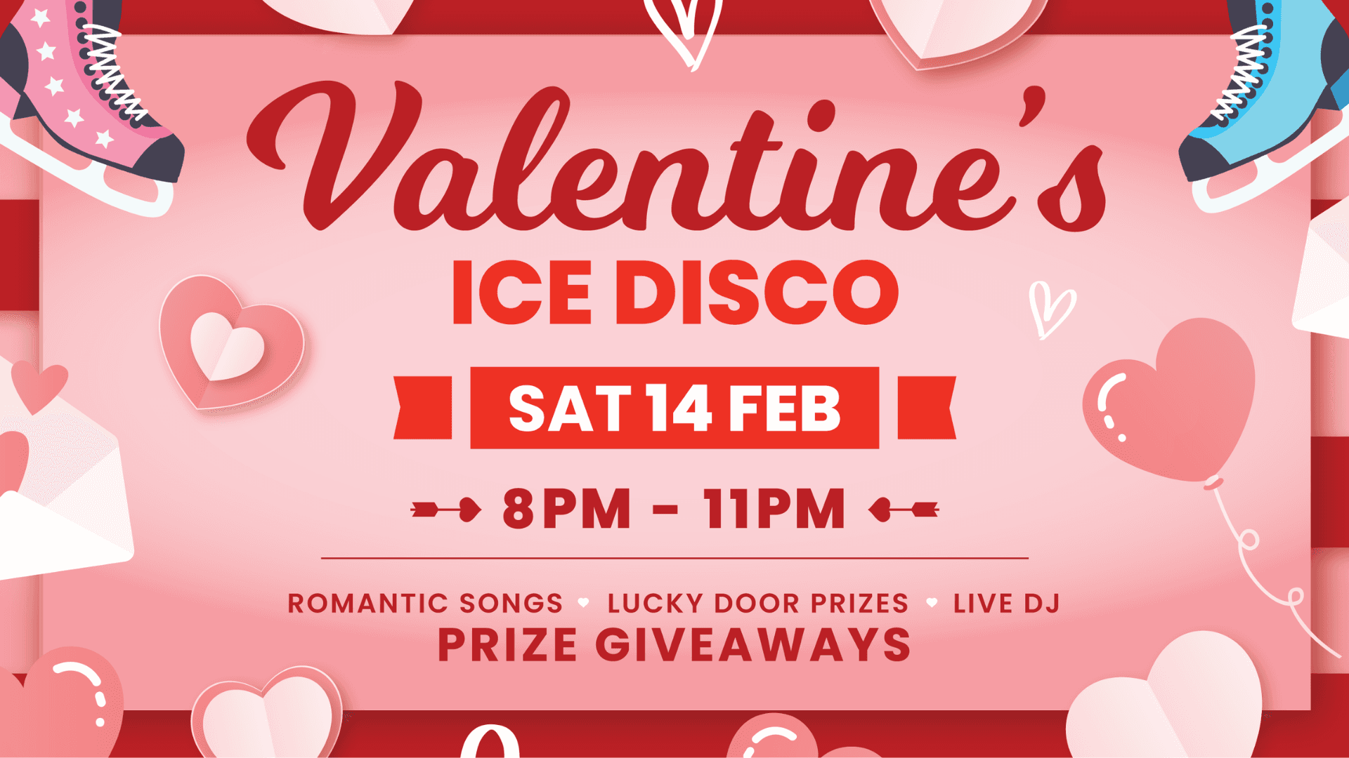 Valentine's Ice Disco at LCC Ice Rinkt — Date Night Skating in Prestons