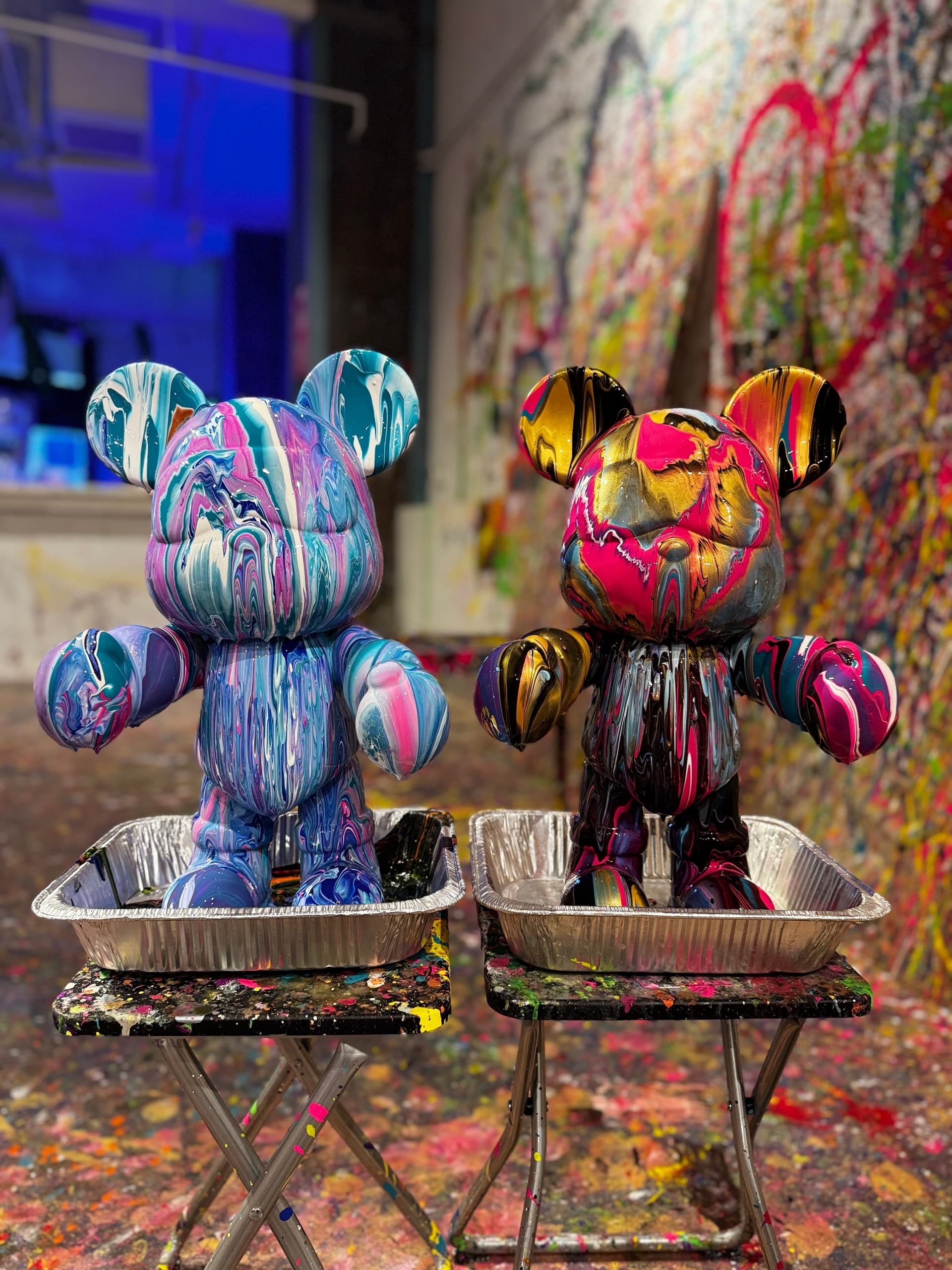 Create Your Own Drip Bear Art in Santa Monica