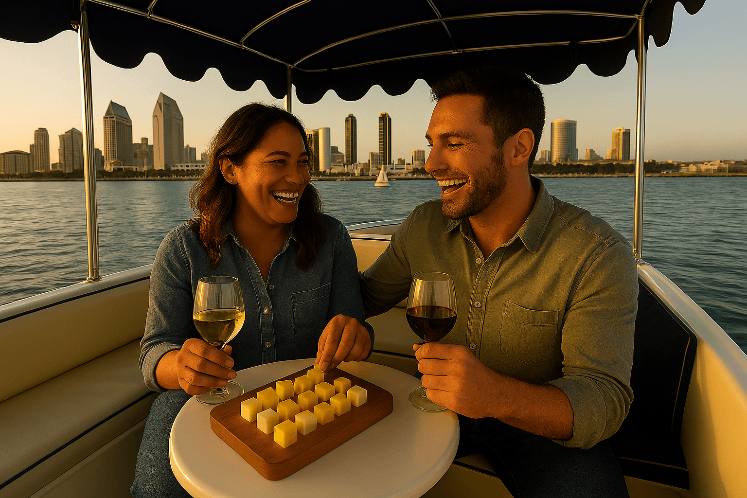 San Diego Bay Sip & Savor Cruise: Private Wine and Cheese Harbor Experience photo 2