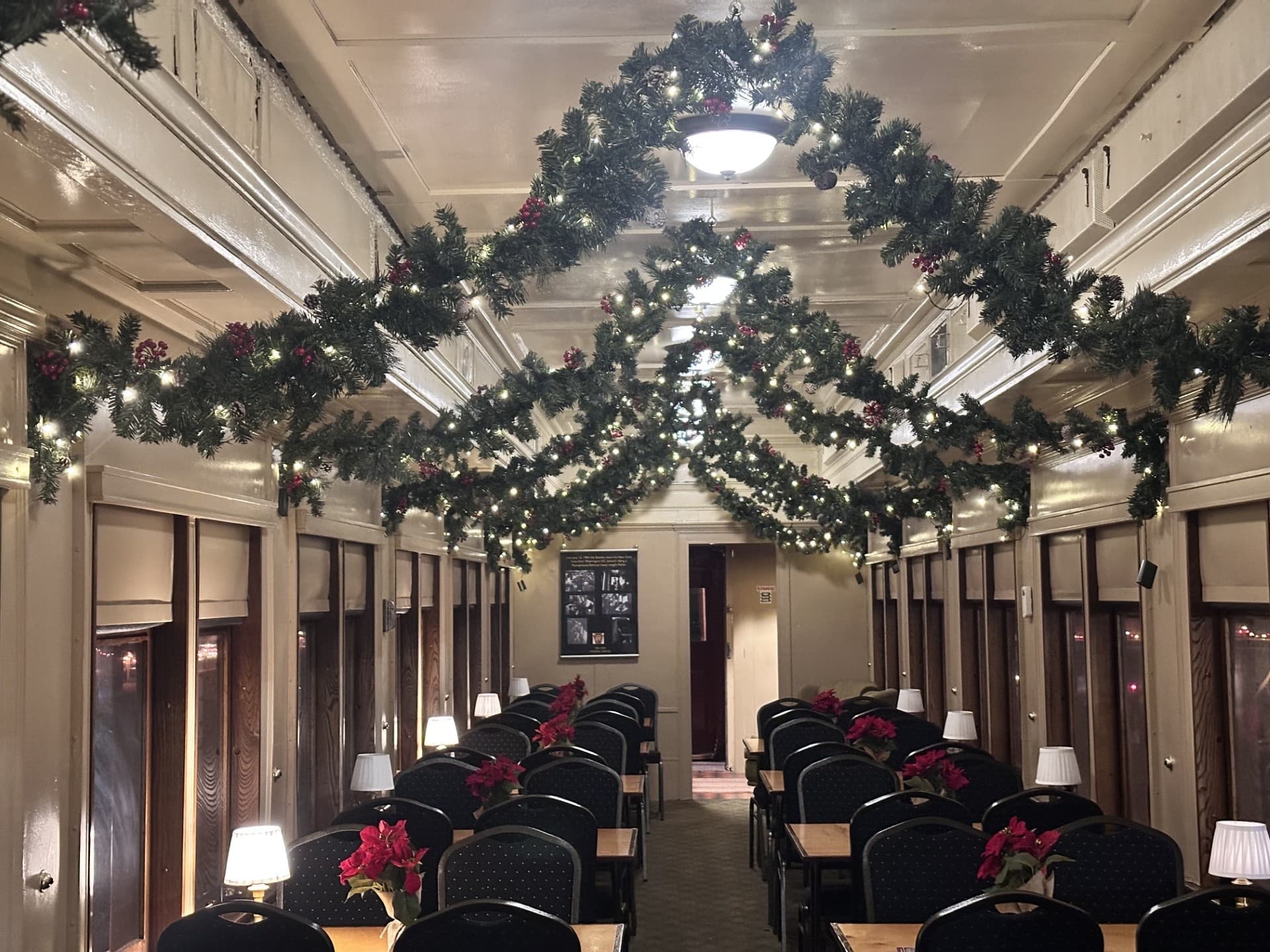 Candlelight Limited: Deluxe Vintage Train Ride & Santa Visit in Woodstown, NJ