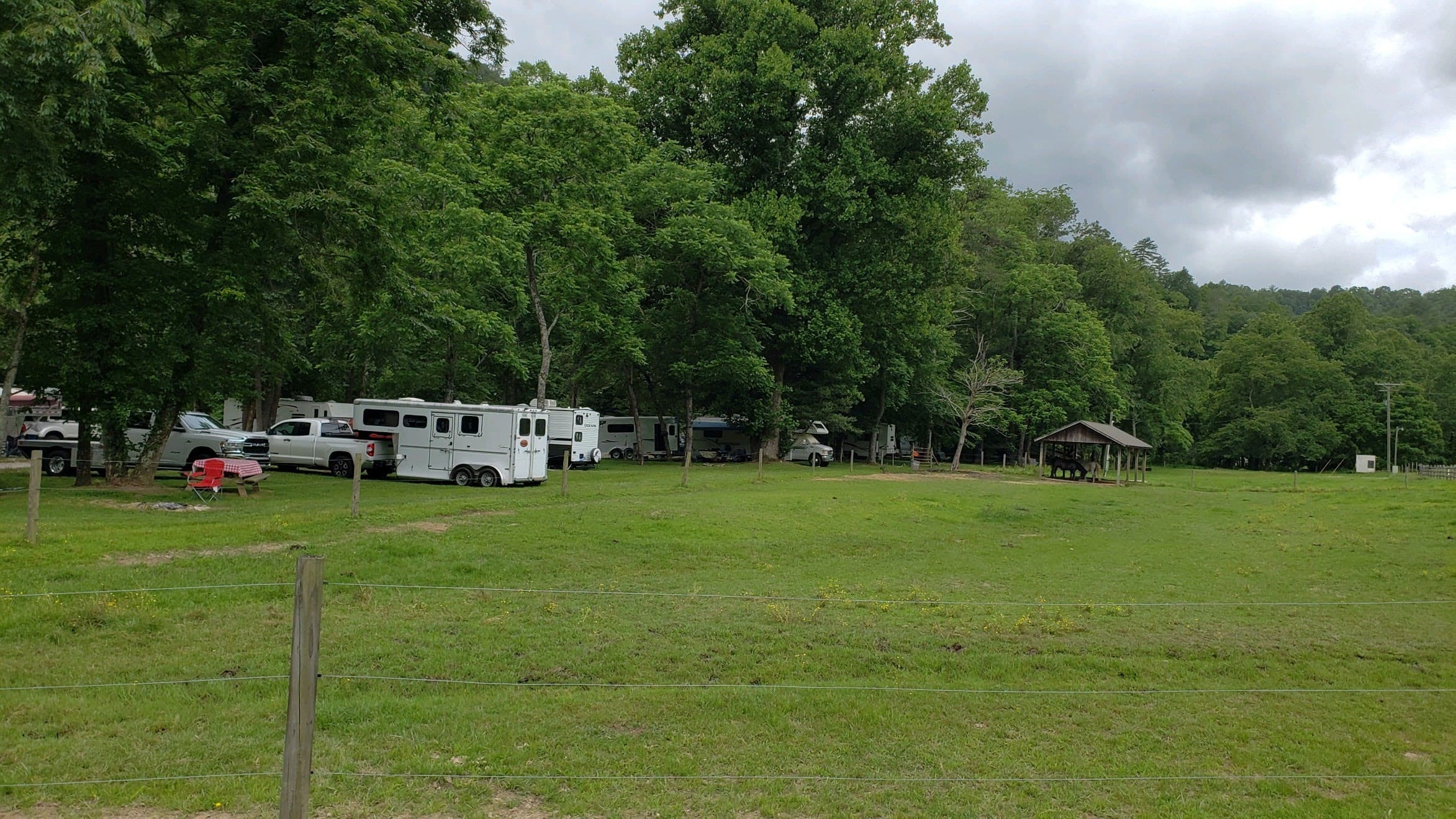 Equestrian Stalls & Facilities at Leatherwood Mountains Camping