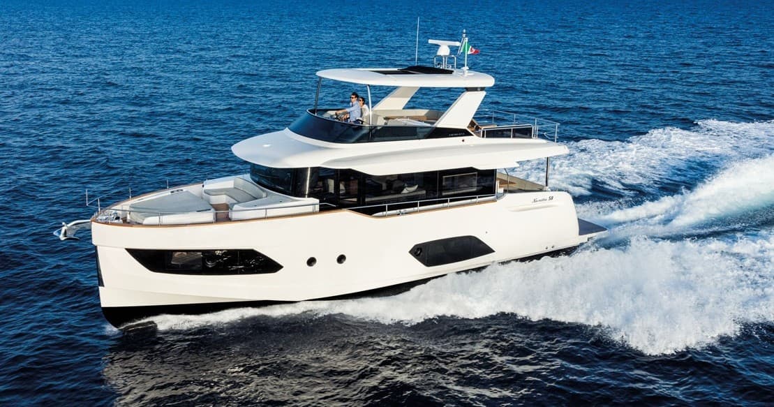 Sunset Yacht Cruise on the 58' Absolute Andiamo — Private 3–4 Hour Charter photo 1