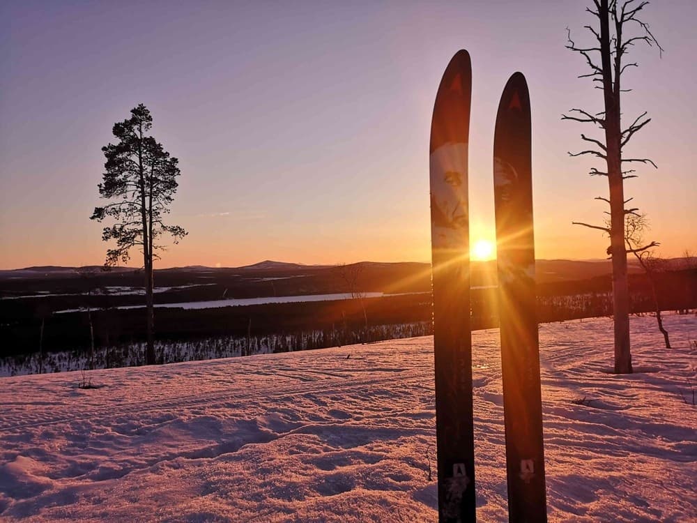 Ski Rental & Nordic Adventures with Kiruna Guidetur in Lappland