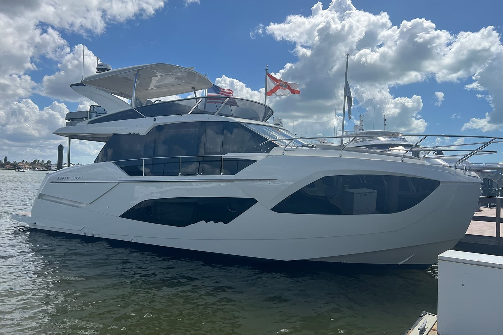 Luxury Charter Aboard the Absolute 47 FLY in Naples, Florida