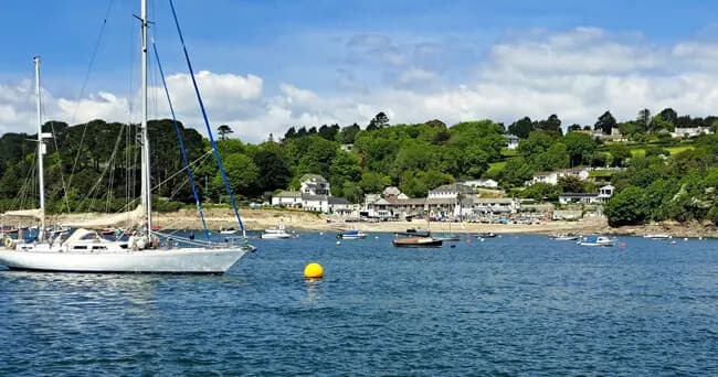 Helford River Cruise from Falmouth: Sail to Frenchman's Creek & Trebah Gardens