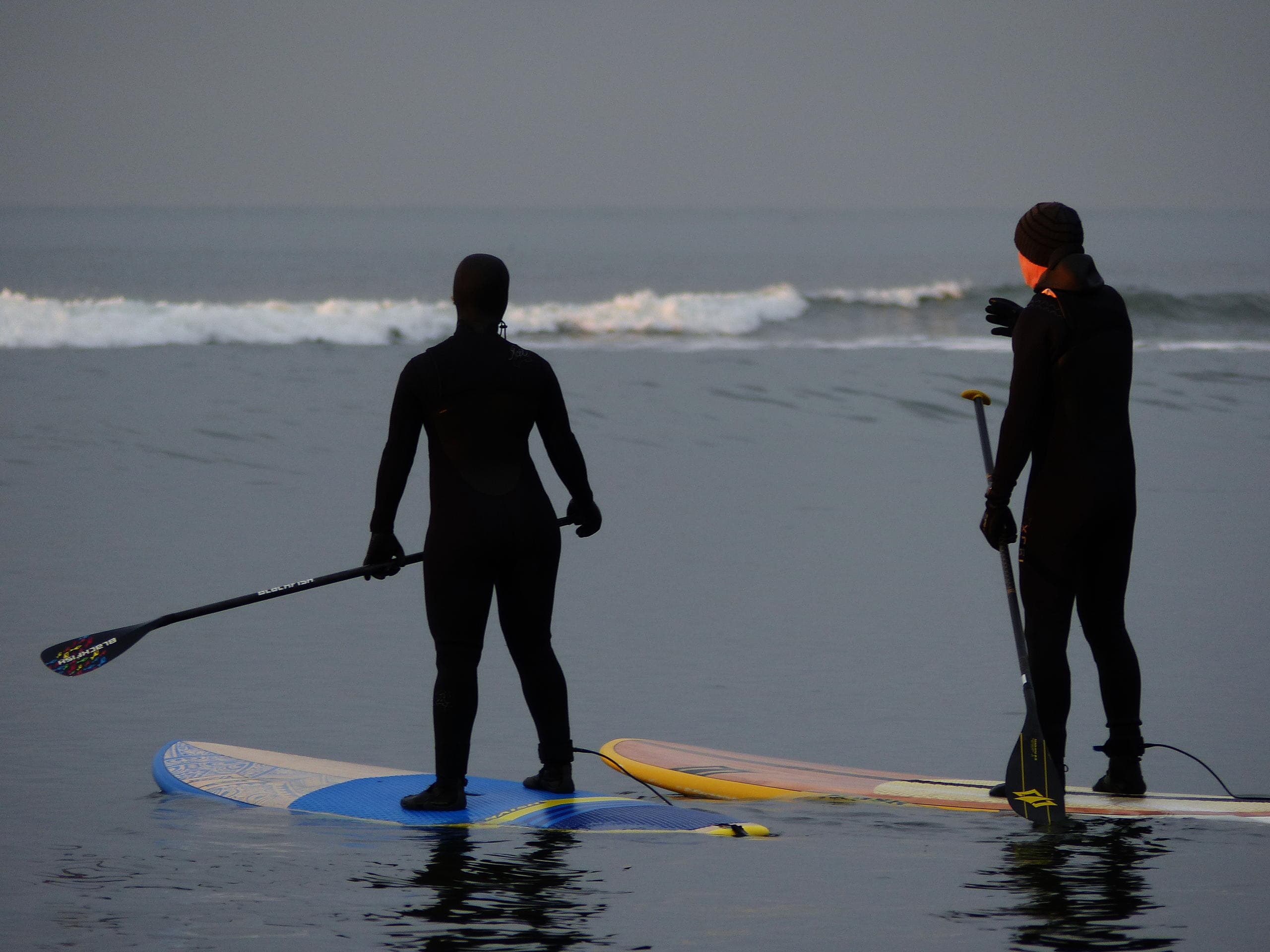 SUP Surf Session in Victoria, British Columbia