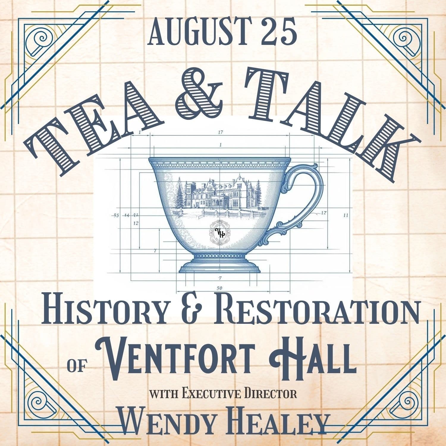 Sip & Learn: Tea and Restoration at Ventfort Hall in Lenox