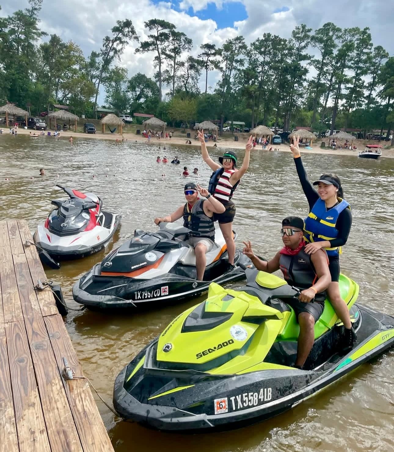 Water Activities with TH Exotic Jetski Rentals on San Jacinto River