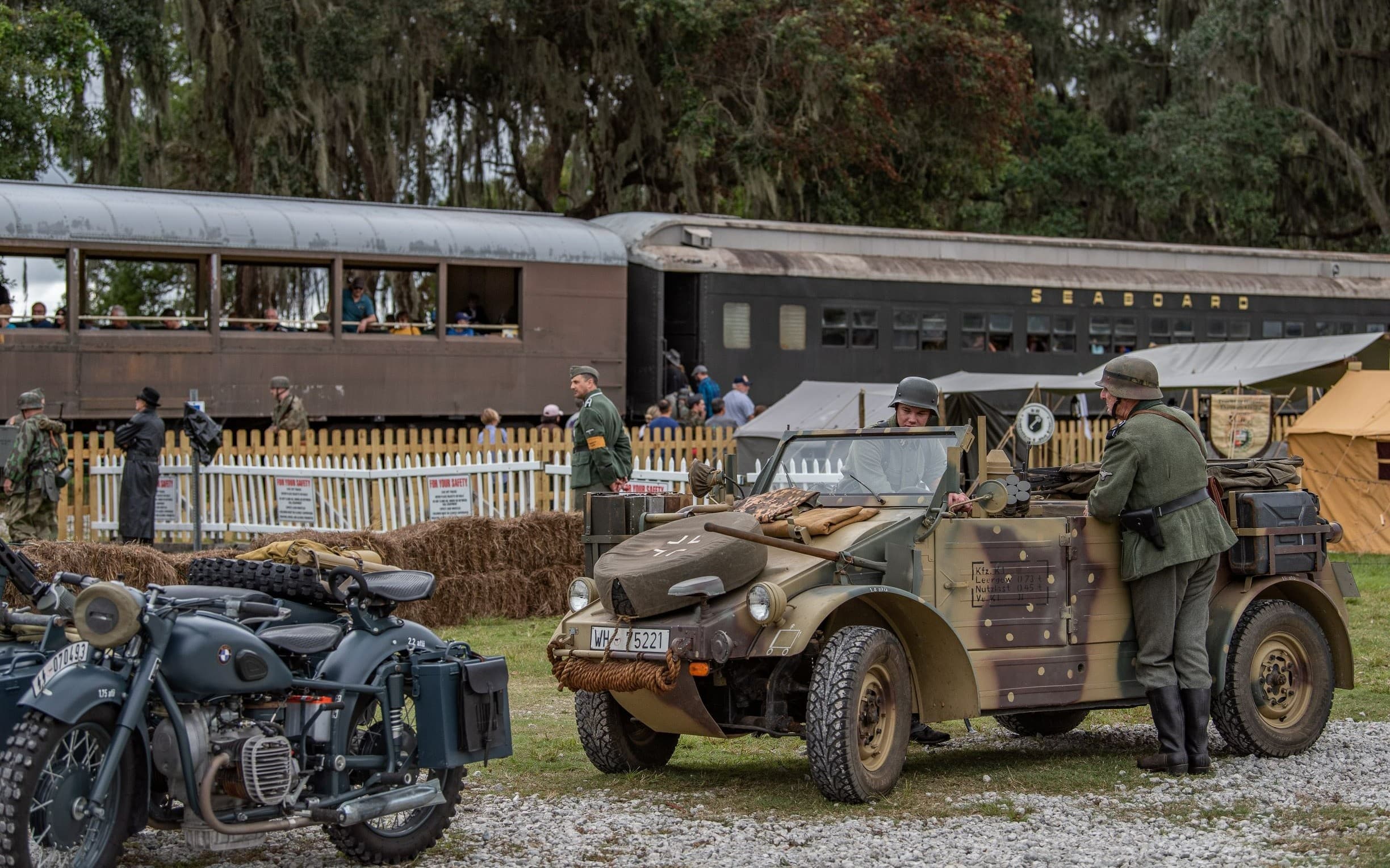 Experience History in Motion: Von Kessinger's Express WWII Reenactment in Parrish, Florida