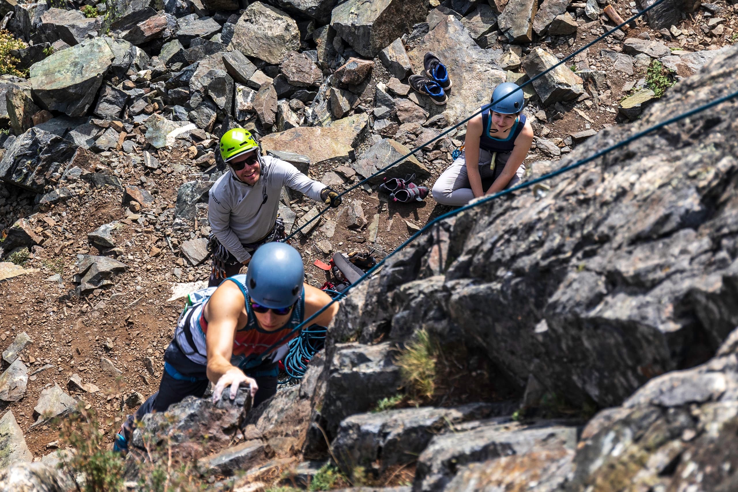Half-Day Guided Rock Climbing in Silverthorne, Colorado