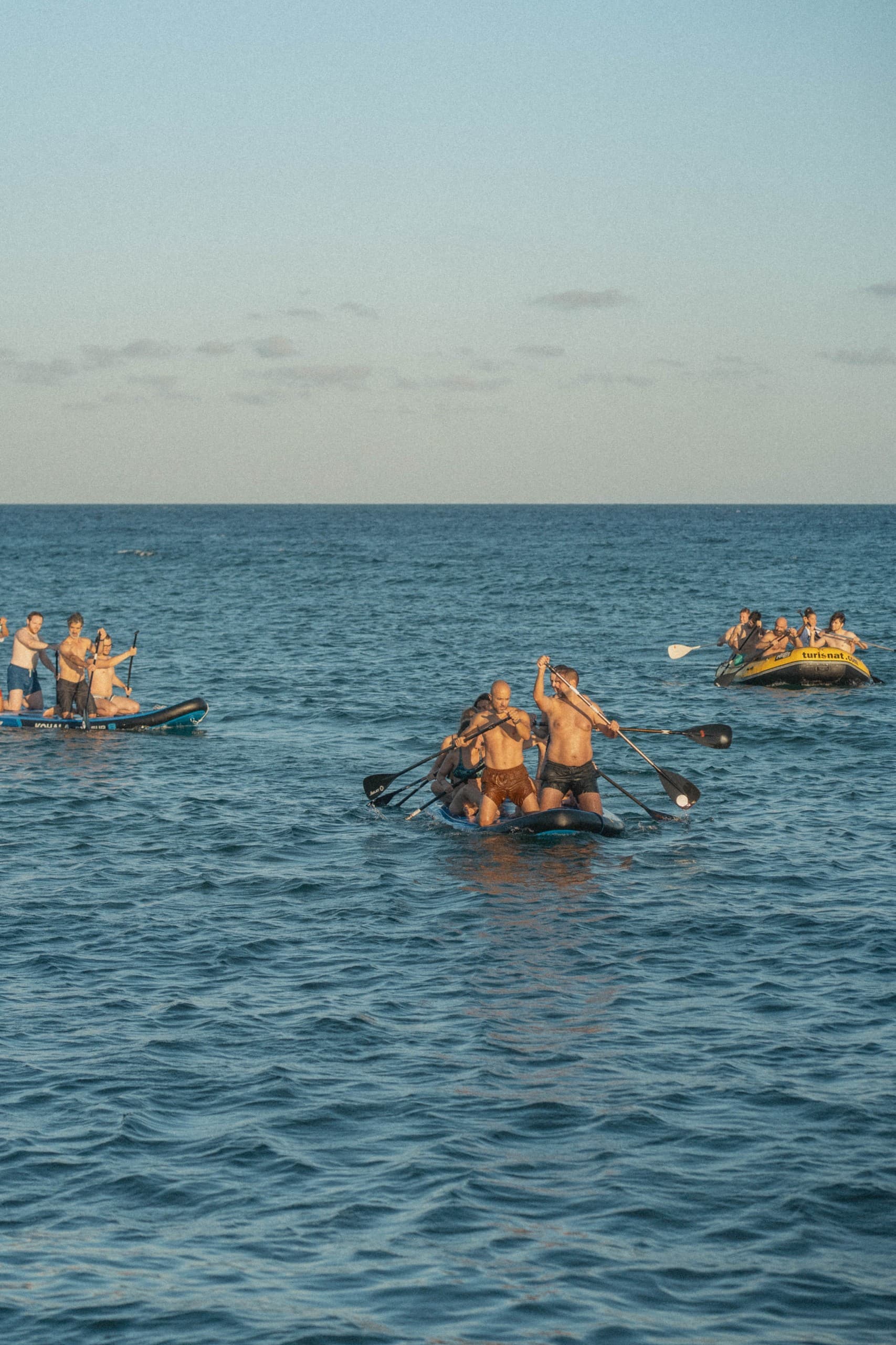 Coastal Team Building with SUP ADDICT on Barcelona Coast photo 2