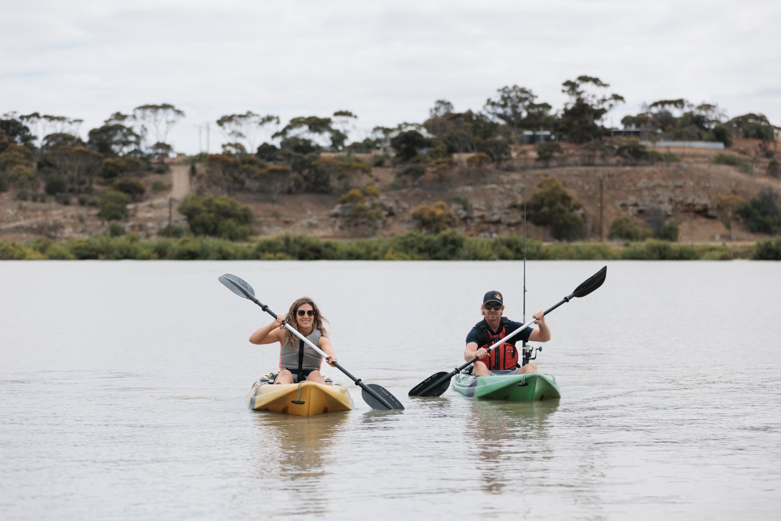 Paddle the Murray: Single Kayak Rental from Sturts Reserve, Murray Bridge photo 2