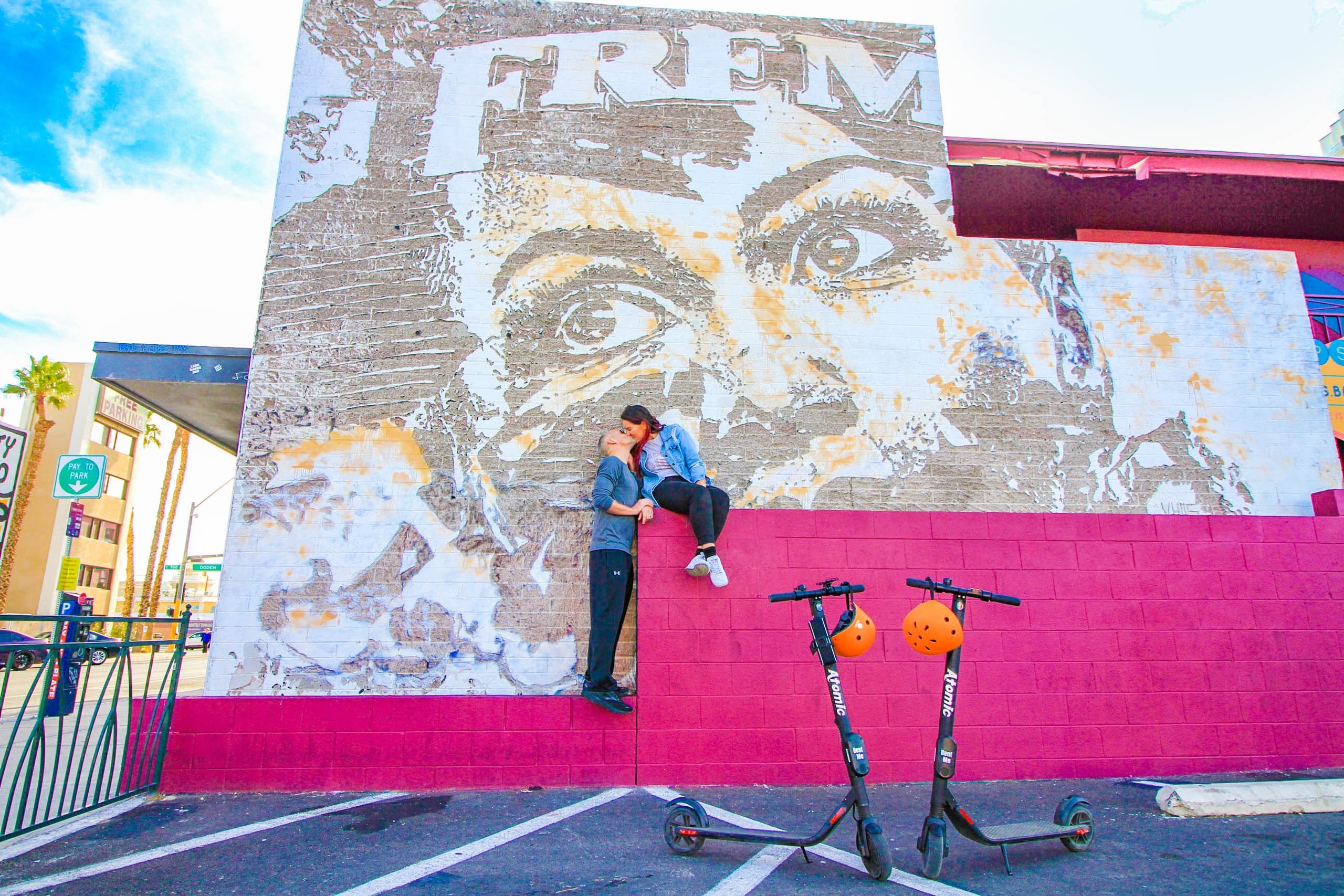 Downtown E-Scooter Date: Explore Las Vegas in Style