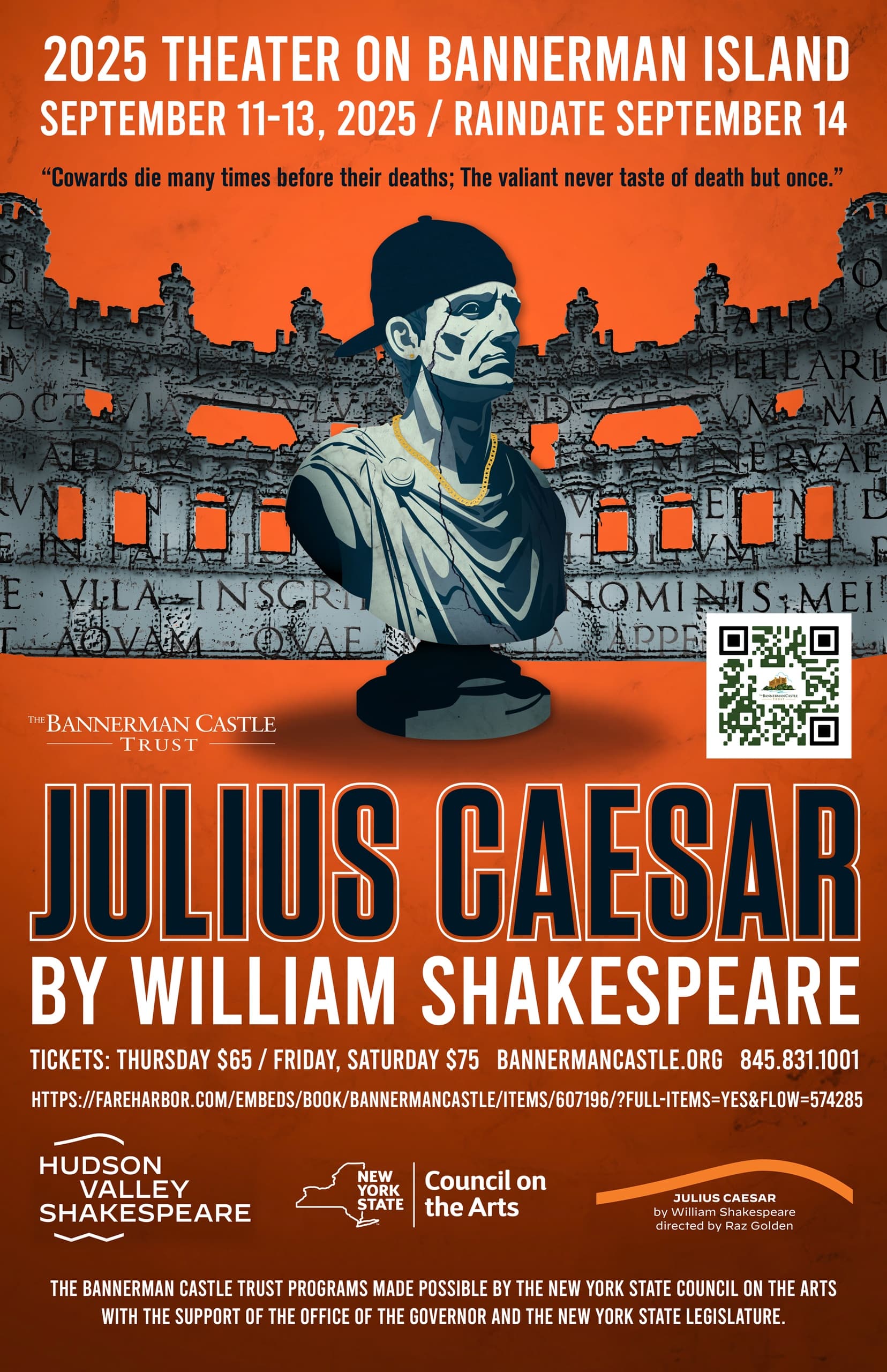 Theater & Outdoor Adventure at Bannerman Castle with Hudson Valley Shakespeare Festival
