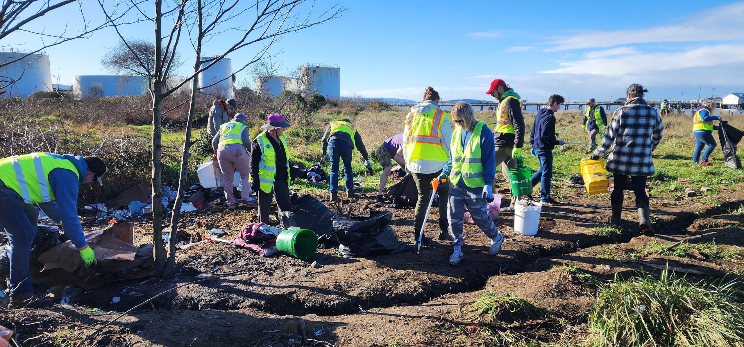 Outdoor Environmental Fundraiser at Eureka, CA