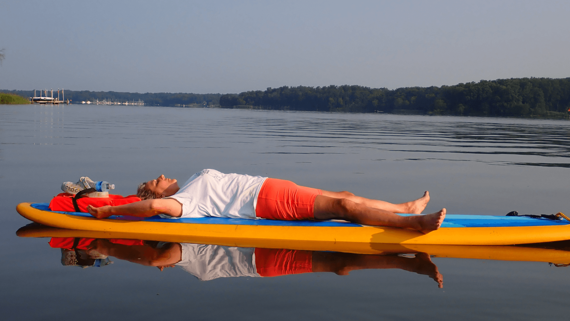 SUP Yin Yoga on Bohemia River in Earleville, MD