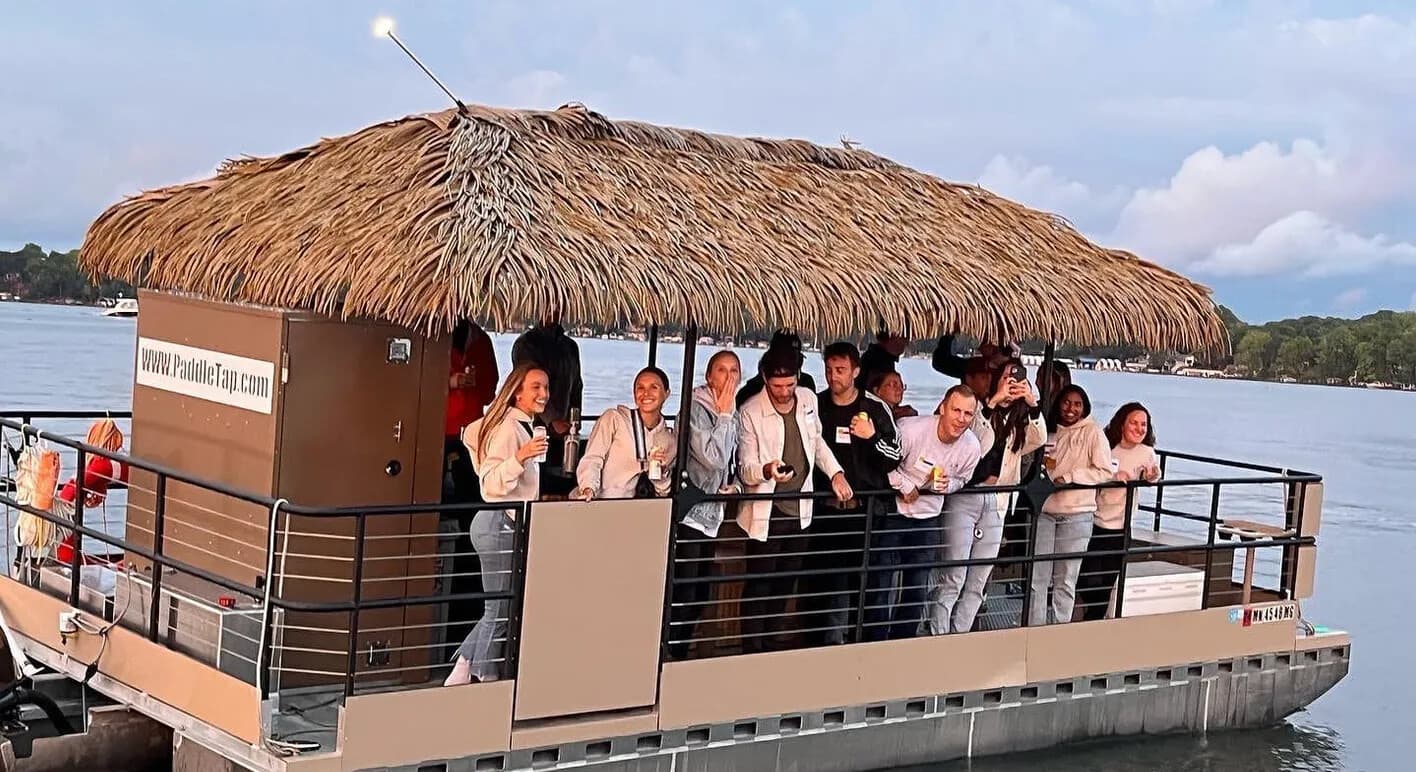 Large TikiTap Cruise: 2-Hour Tiki Pontoon Party on Lake Minnetonka photo 1