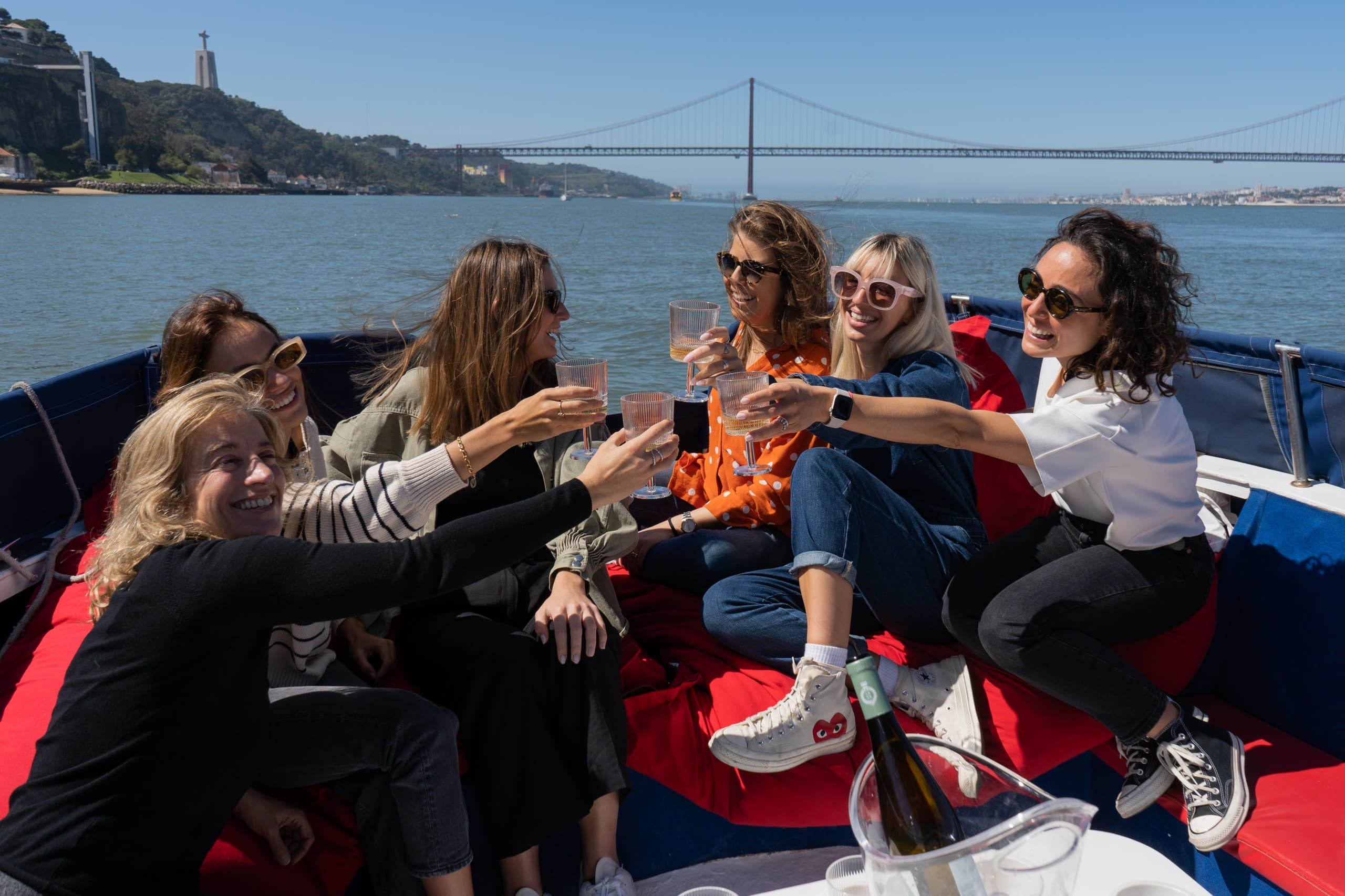 Lisbon Sunset Sail: Two-Hour Tagus Cruise Aboard the X-Treem