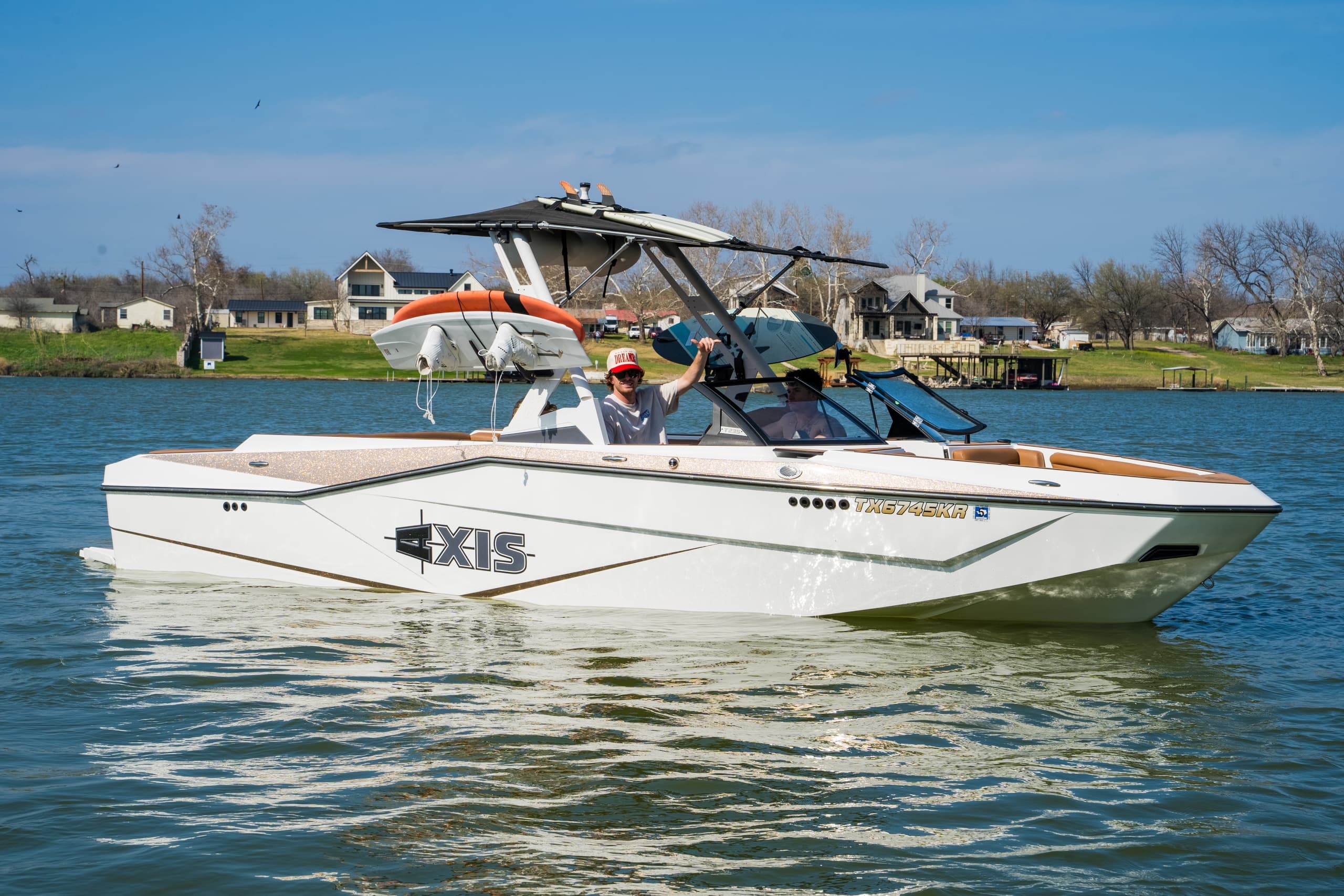 Wakeboarding Thrills with Wakes2U on Lake LBJ