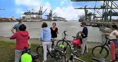 Cycling & Waterbus Tour in Antwerp’s Port by The Adventure Collective