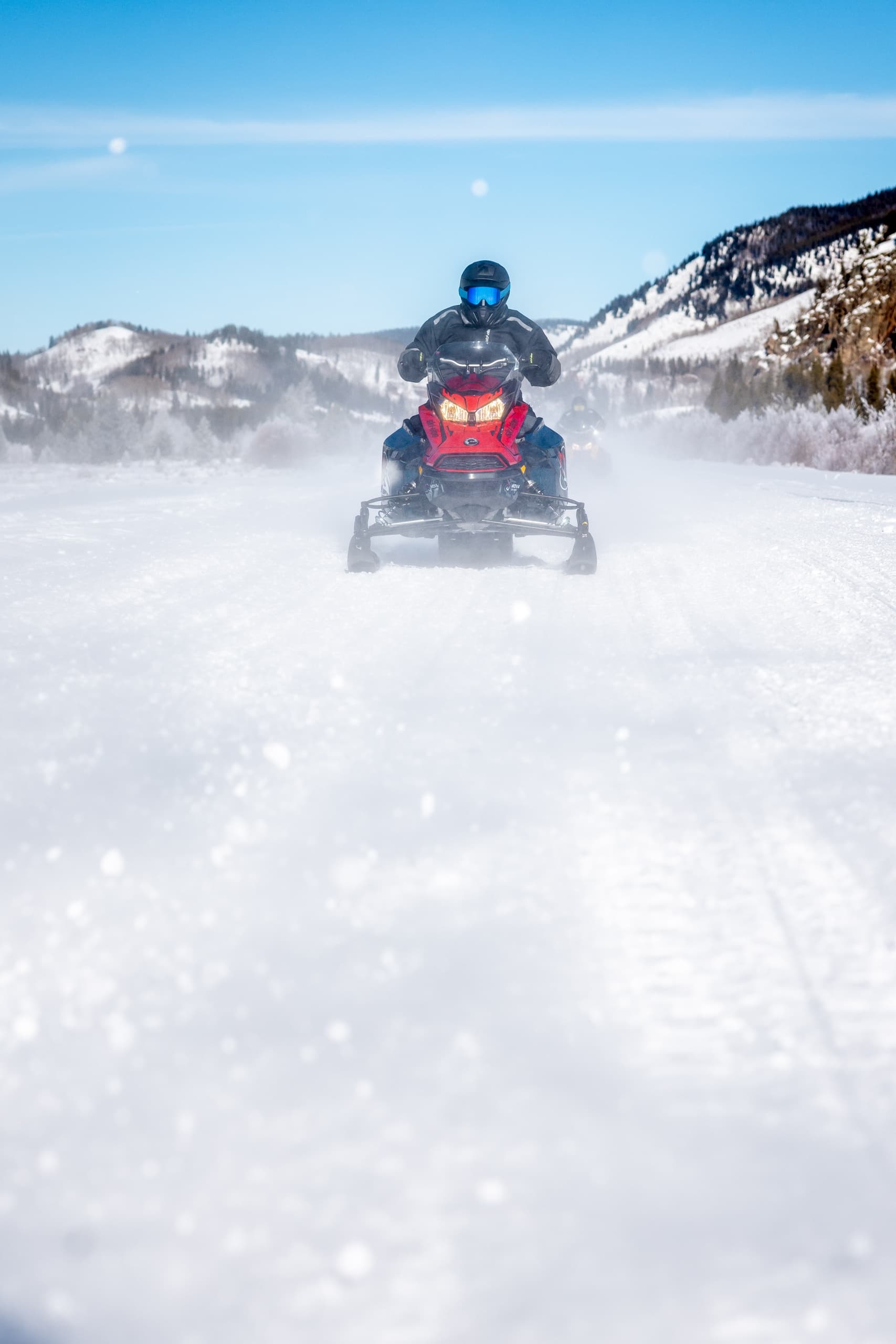 Eight Hour Snowmobile Rental in Red Cliff, Colorado