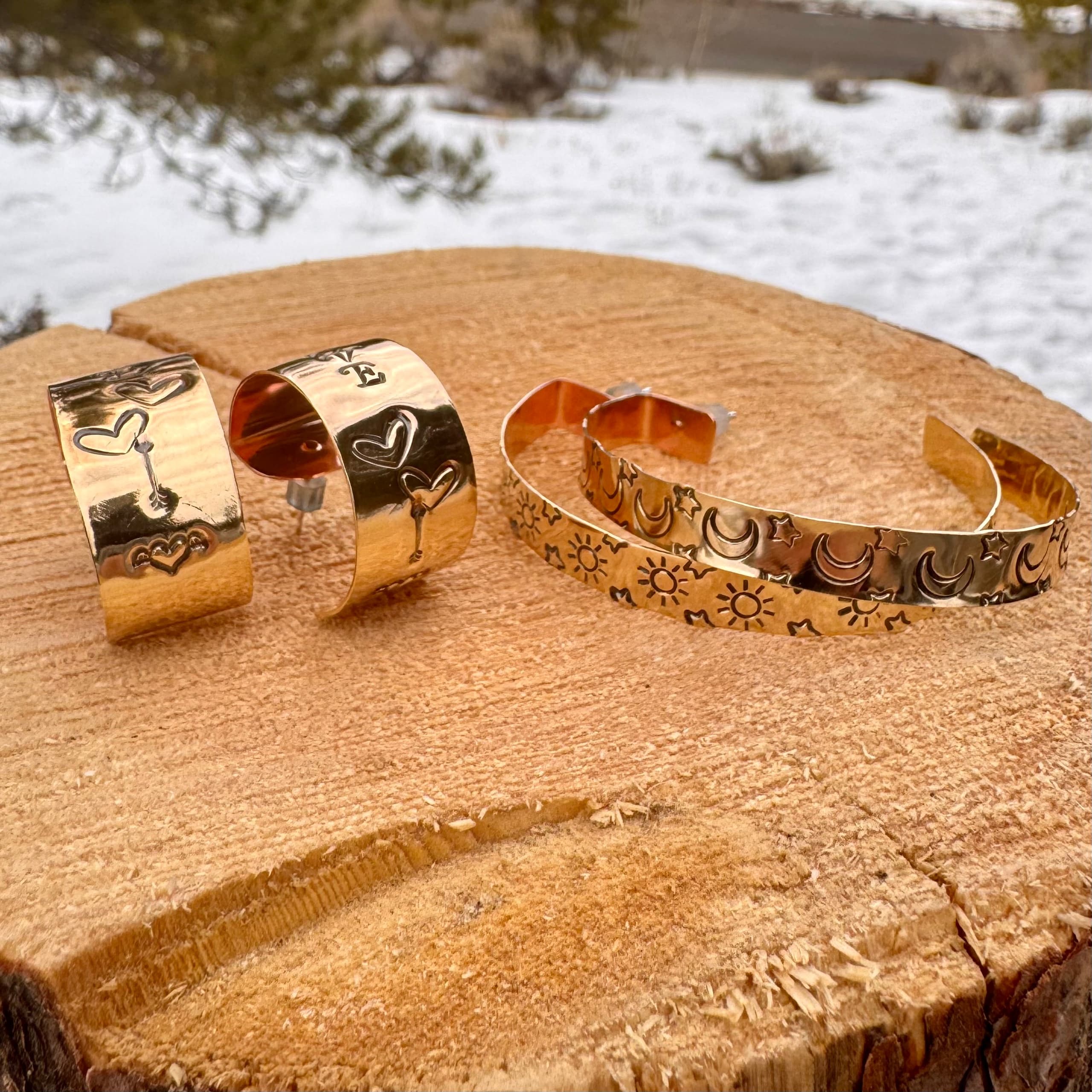 Make Bold Brass Hoops in Grand Lake: Beginner Silversmithing at Rocky Mountain Folk School