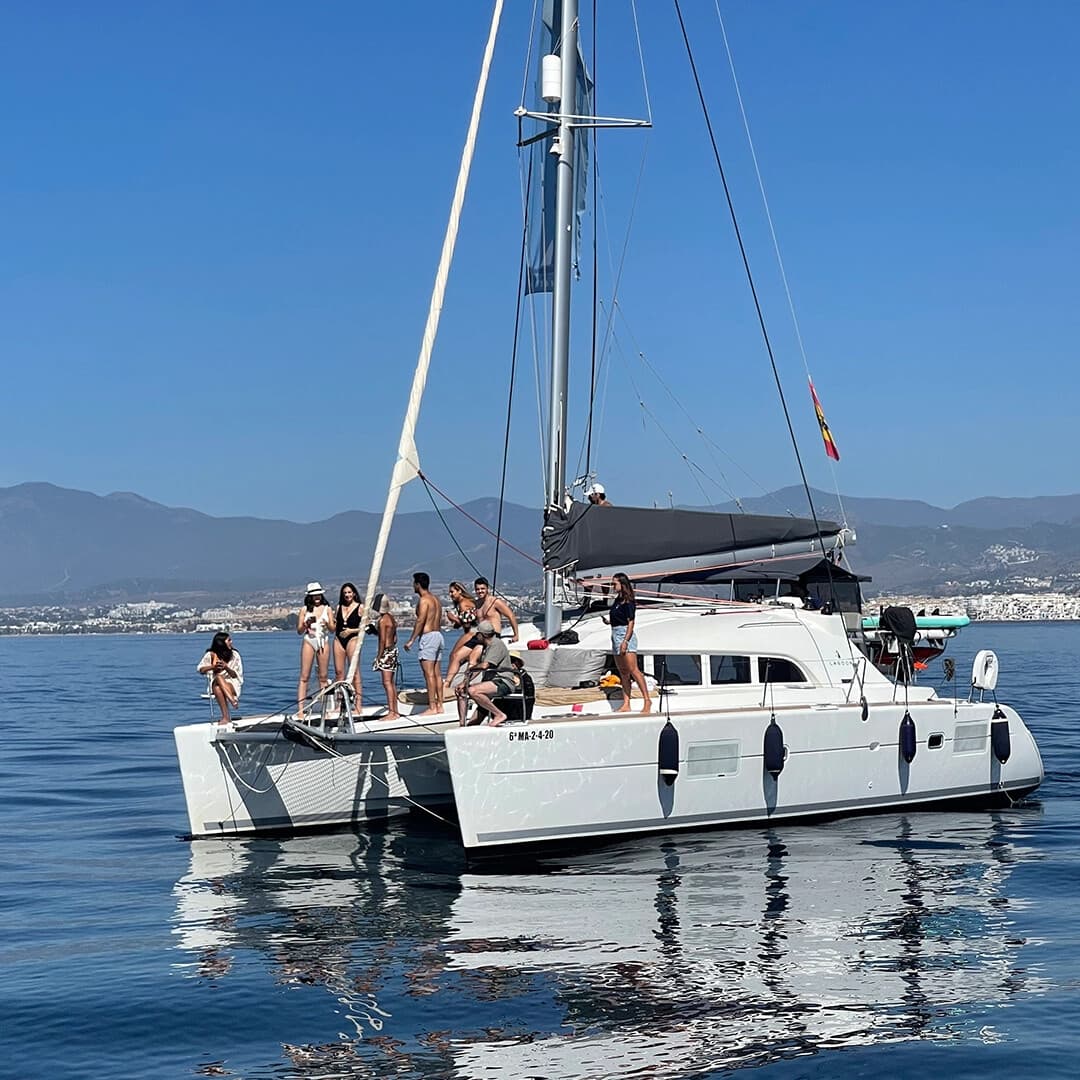 Set Sail on the Lagoon 380 «Daria»: Private Catamaran Charters from Marbella