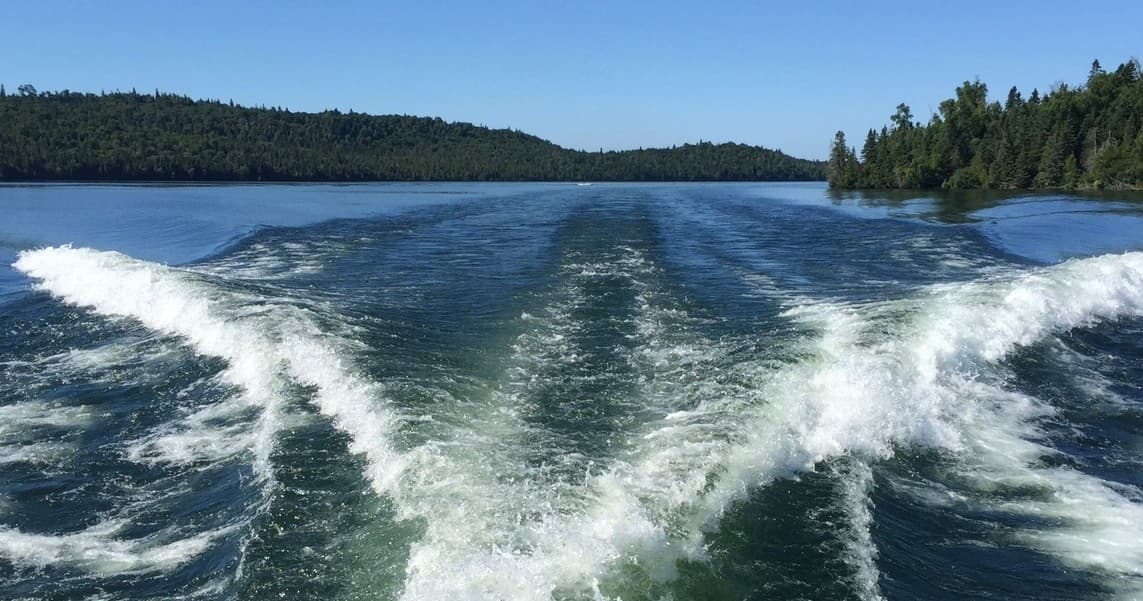Isle Royale Voyageur II Journey by Grand Portage Lines