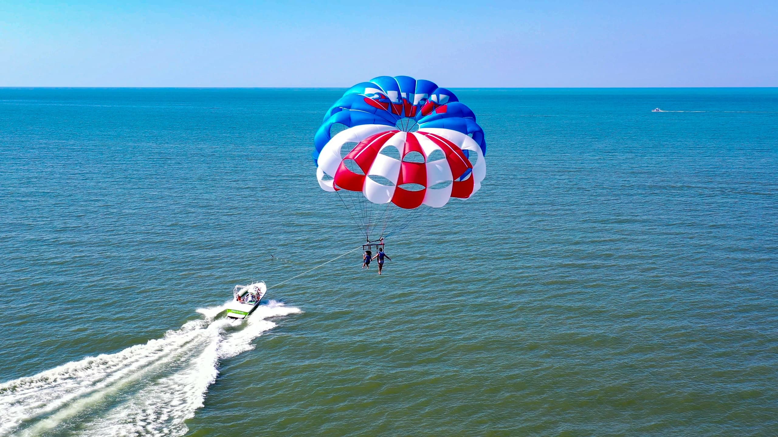 Water Activities: Parasailing at Fort Myers Beach by Wind and Water Sports