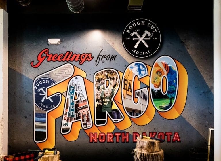 Axe Throwing Adventure at Rough Cut Social Fargo