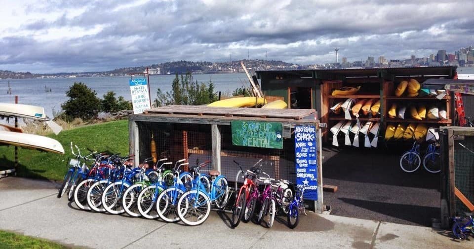 Explore Seattle with Alki Kayak Tours Bike Rentals