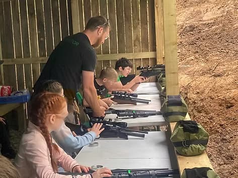 Precision Air Rifle Shooting with Scottish Adventure School